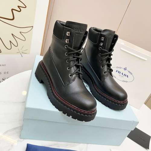 Replica Prada Boots For Women #1236524 $108.00 USD for Wholesale