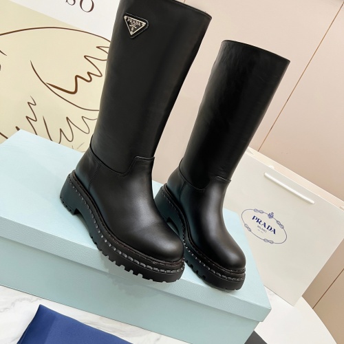 Replica Prada Boots For Women #1236525 $130.00 USD for Wholesale