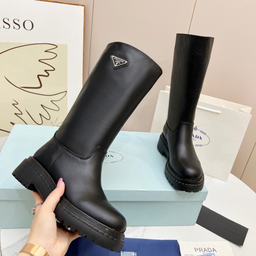 Replica Prada Boots For Women #1236525 $130.00 USD for Wholesale