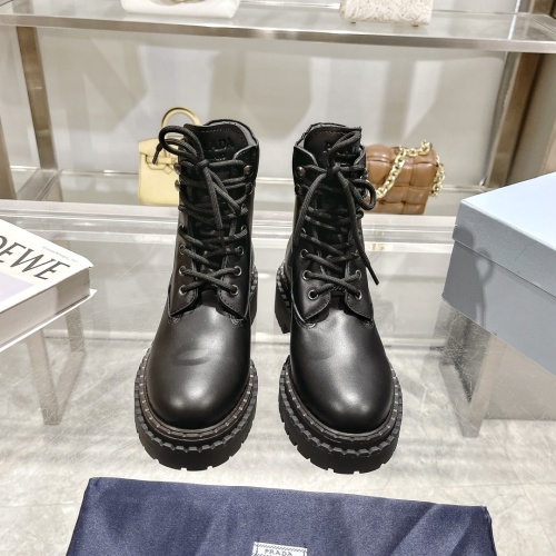 Replica Prada Boots For Women #1236533 $128.00 USD for Wholesale