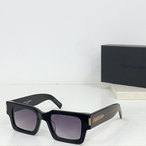 Yves Saint Laurent YSL AAA Quality Sunglasses #1236543 $48.00 USD, Wholesale Replica Yves Saint Laurent YSL AAA Quality Sunglasses