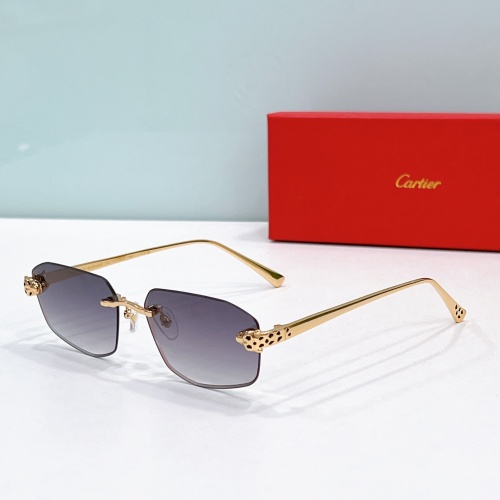 Cartier AAA Quality Sunglassess #1236556 $60.00 USD, Wholesale Replica Cartier AAA Quality Sunglassess