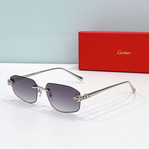 Cartier AAA Quality Sunglassess #1236557 $60.00 USD, Wholesale Replica Cartier AAA Quality Sunglassess