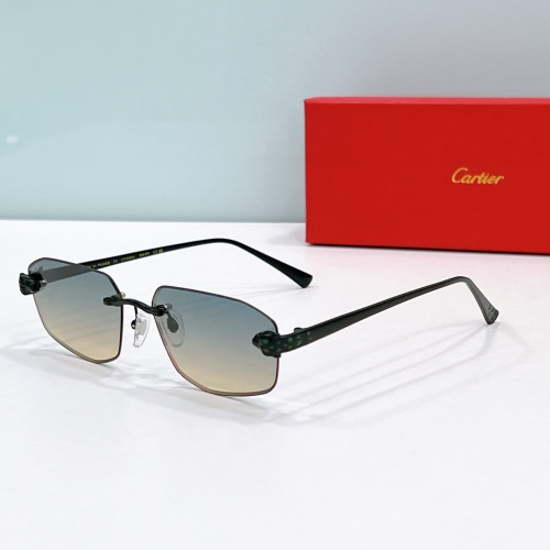 Cartier AAA Quality Sunglassess #1236558 $60.00 USD, Wholesale Replica Cartier AAA Quality Sunglassess