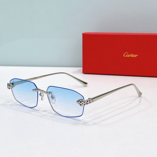 Cartier AAA Quality Sunglassess #1236561 $60.00 USD, Wholesale Replica Cartier AAA Quality Sunglassess