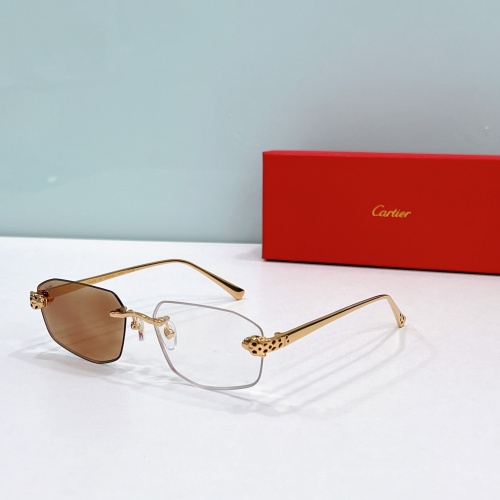 Cartier AAA Quality Sunglassess #1236563 $60.00 USD, Wholesale Replica Cartier AAA Quality Sunglassess