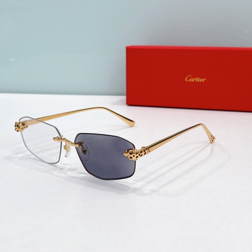 Cartier AAA Quality Sunglassess #1236564 $60.00 USD, Wholesale Replica Cartier AAA Quality Sunglassess