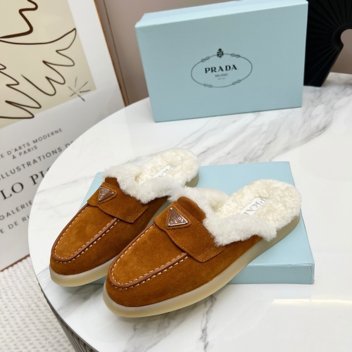 Prada Slippers For Women #1236566 $100.00 USD, Wholesale Replica Prada Slippers