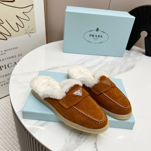 Replica Prada Slippers For Women #1236566 $100.00 USD for Wholesale