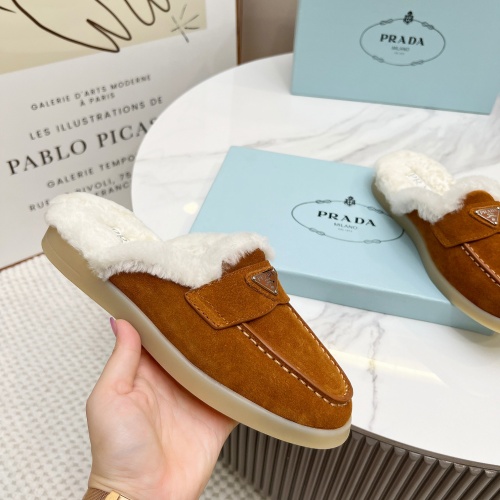 Replica Prada Slippers For Women #1236566 $100.00 USD for Wholesale