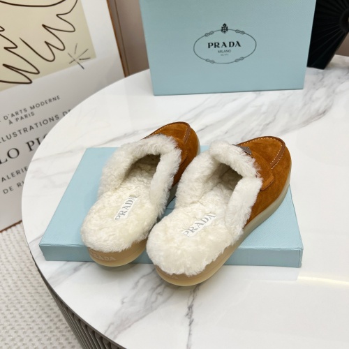 Replica Prada Slippers For Women #1236566 $100.00 USD for Wholesale