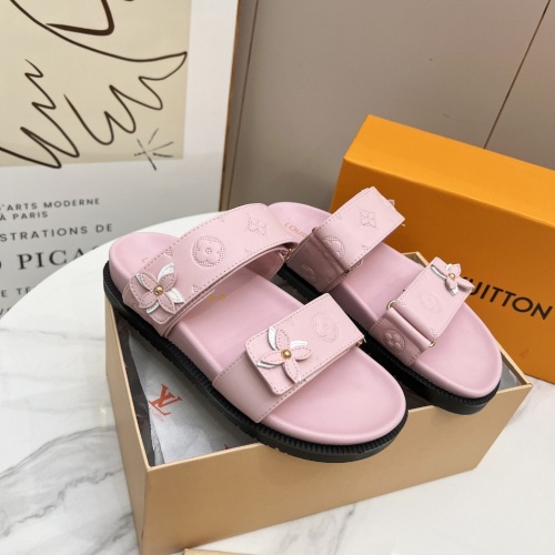 Replica Louis Vuitton Slippers For Women #1236571 $82.00 USD for Wholesale