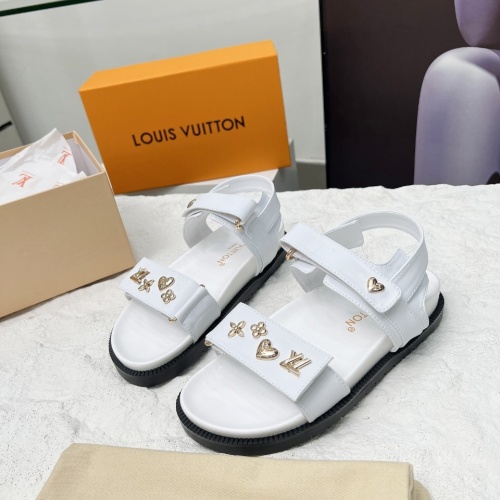 Louis Vuitton Sandal For Women #1236575 $82.00 USD, Wholesale Replica Louis Vuitton Sandal