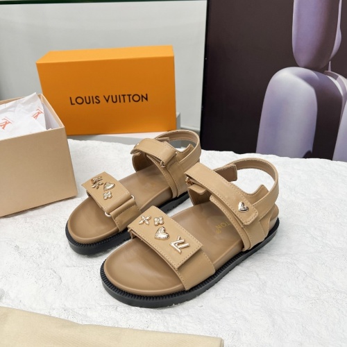 Louis Vuitton Sandal For Women #1236576 $82.00 USD, Wholesale Replica Louis Vuitton Sandal