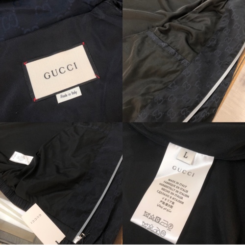 Replica Gucci Jackets Long Sleeved For Men #1236596 $130.00 USD for Wholesale