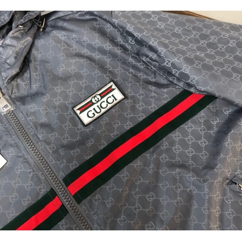 Replica Gucci Jackets Long Sleeved For Men #1236598 $108.00 USD for Wholesale