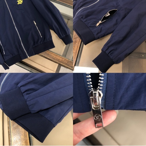 Replica Louis Vuitton LV Jackets Long Sleeved For Men #1236608 $85.00 USD for Wholesale