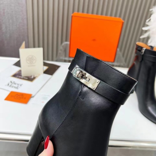 Replica Hermes Boots For Women #1236610 $108.00 USD for Wholesale