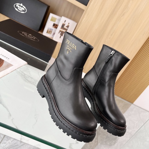 Replica Prada Boots For Women #1236646 $108.00 USD for Wholesale