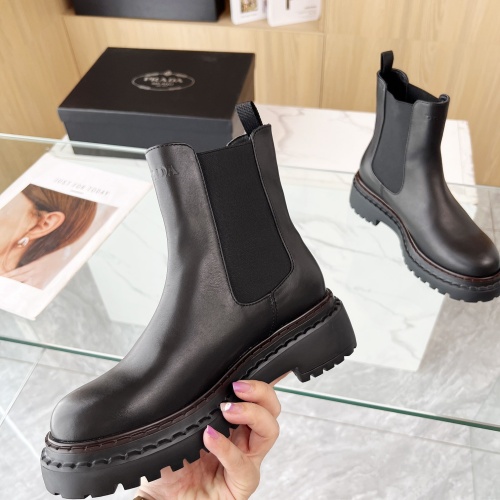 Replica Prada Boots For Women #1236651 $108.00 USD for Wholesale