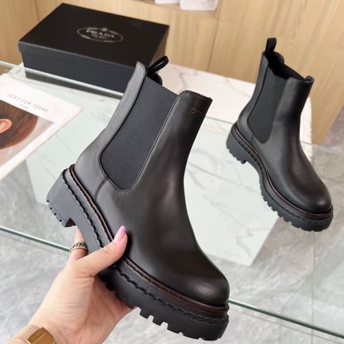 Replica Prada Boots For Women #1236651 $108.00 USD for Wholesale