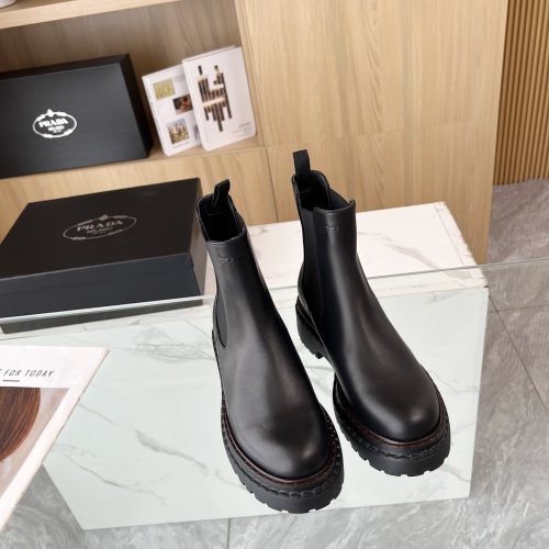 Replica Prada Boots For Women #1236651 $108.00 USD for Wholesale