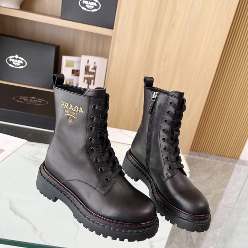 Prada Boots For Women #1236652 $108.00 USD, Wholesale Replica Prada Boots