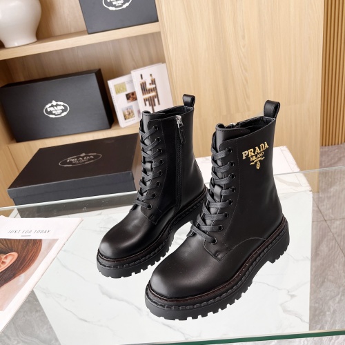 Replica Prada Boots For Women #1236652 $108.00 USD for Wholesale