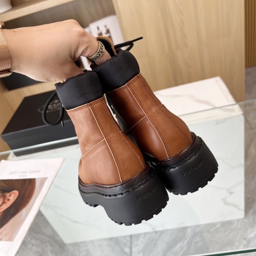 Replica Prada Boots For Women #1236656 $112.00 USD for Wholesale