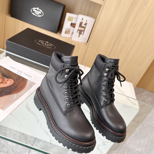 Prada Boots For Women #1236657 $112.00 USD, Wholesale Replica Prada Boots