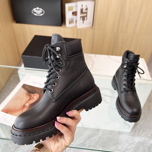 Replica Prada Boots For Women #1236657 $112.00 USD for Wholesale