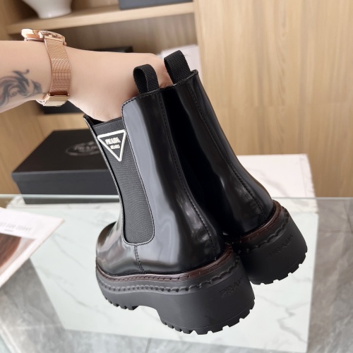 Replica Prada Boots For Women #1236659 $115.00 USD for Wholesale