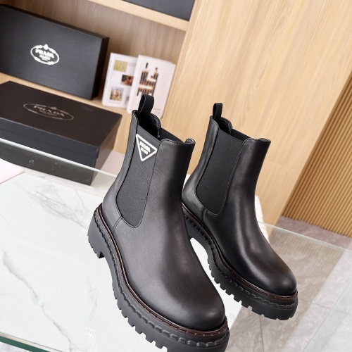 Prada Boots For Women #1236664 $115.00 USD, Wholesale Replica Prada Boots