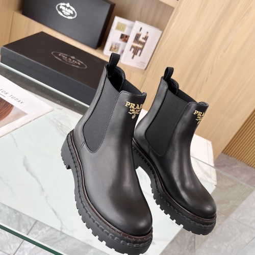 Prada Boots For Women #1236665 $115.00 USD, Wholesale Replica Prada Boots