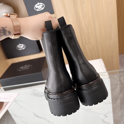 Replica Prada Boots For Women #1236665 $115.00 USD for Wholesale