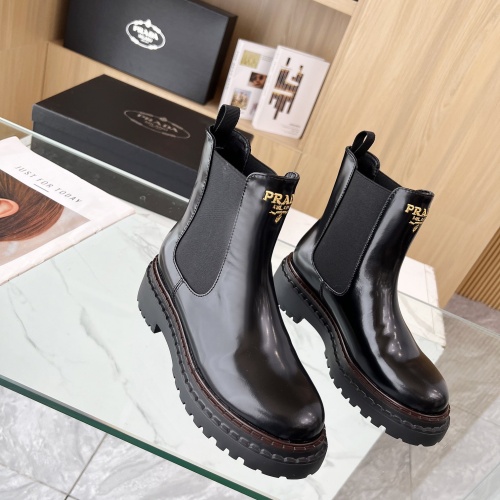 Prada Boots For Women #1236666 $115.00 USD, Wholesale Replica Prada Boots