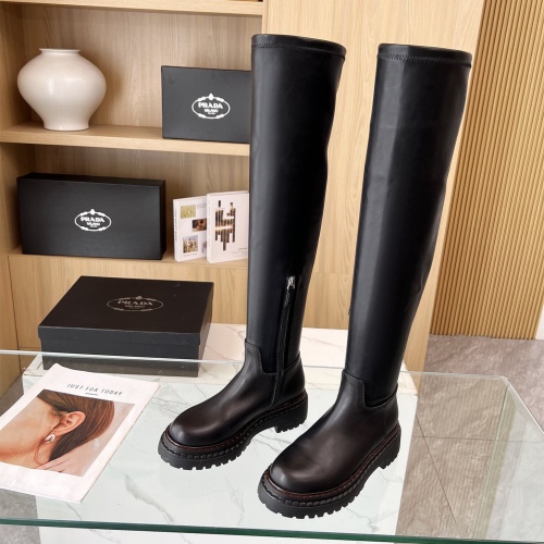 Prada Boots For Women #1236691 $125.00 USD, Wholesale Replica Prada Boots