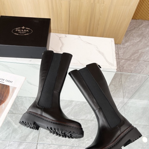 Replica Prada Boots For Women #1236692 $140.00 USD for Wholesale