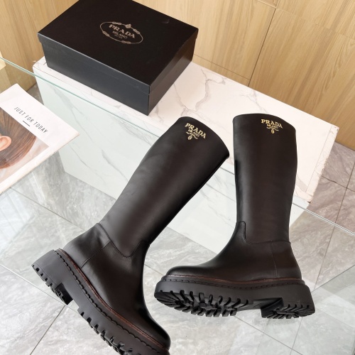 Replica Prada Boots For Women #1236693 $140.00 USD for Wholesale