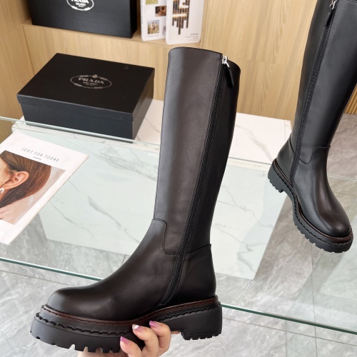 Replica Prada Boots For Women #1236693 $140.00 USD for Wholesale