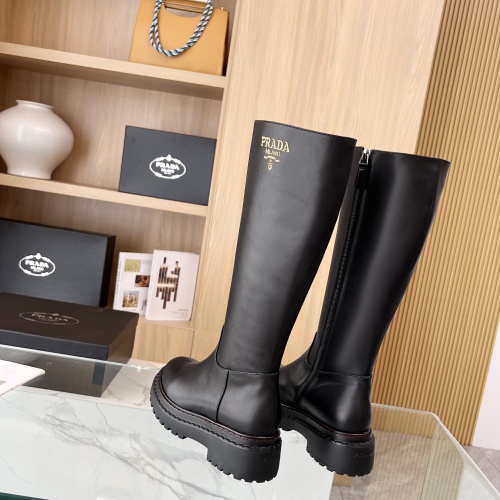 Replica Prada Boots For Women #1236693 $140.00 USD for Wholesale