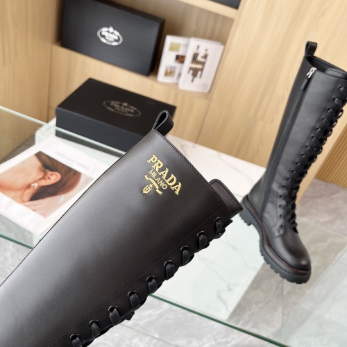 Replica Prada Boots For Women #1236694 $140.00 USD for Wholesale