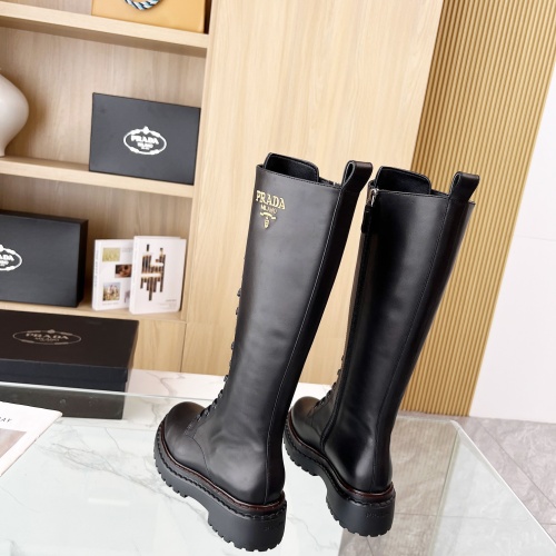 Replica Prada Boots For Women #1236694 $140.00 USD for Wholesale