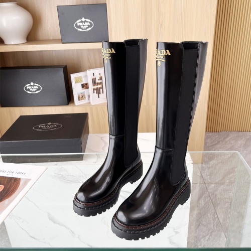 Prada Boots For Women #1236701 $150.00 USD, Wholesale Replica Prada Boots