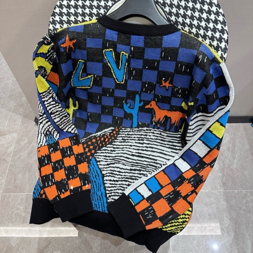 Replica Louis Vuitton LV Sweaters Long Sleeved For Unisex #1236714 $85.00 USD for Wholesale