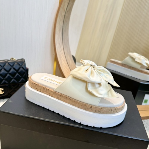 Replica Chanel Slippers For Women #1236715 $102.00 USD for Wholesale