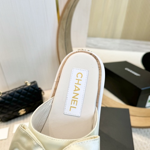 Replica Chanel Slippers For Women #1236715 $102.00 USD for Wholesale