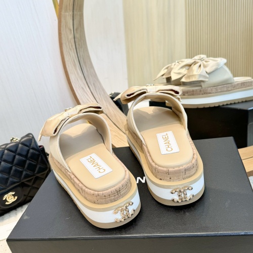 Replica Chanel Slippers For Women #1236716 $102.00 USD for Wholesale