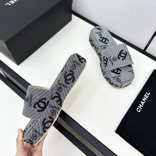 Replica Chanel Slippers For Women #1236724 $85.00 USD for Wholesale