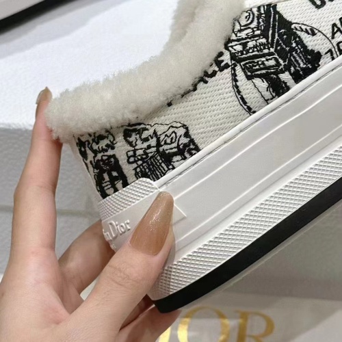 Replica Christian Dior Casual Shoes For Women #1236737 $102.00 USD for Wholesale